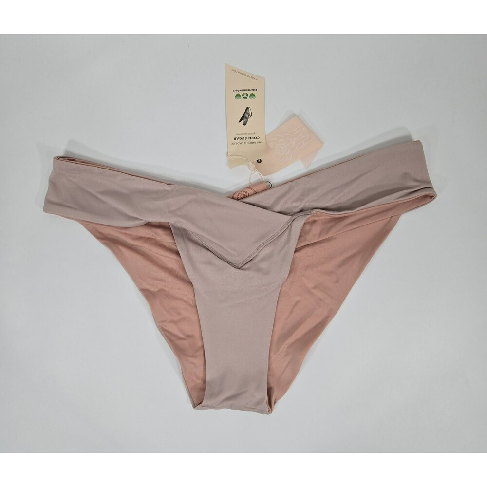Free People x We Are HAH Women's Size XL Reversible Bikini Bottom Pink Lilac NWT